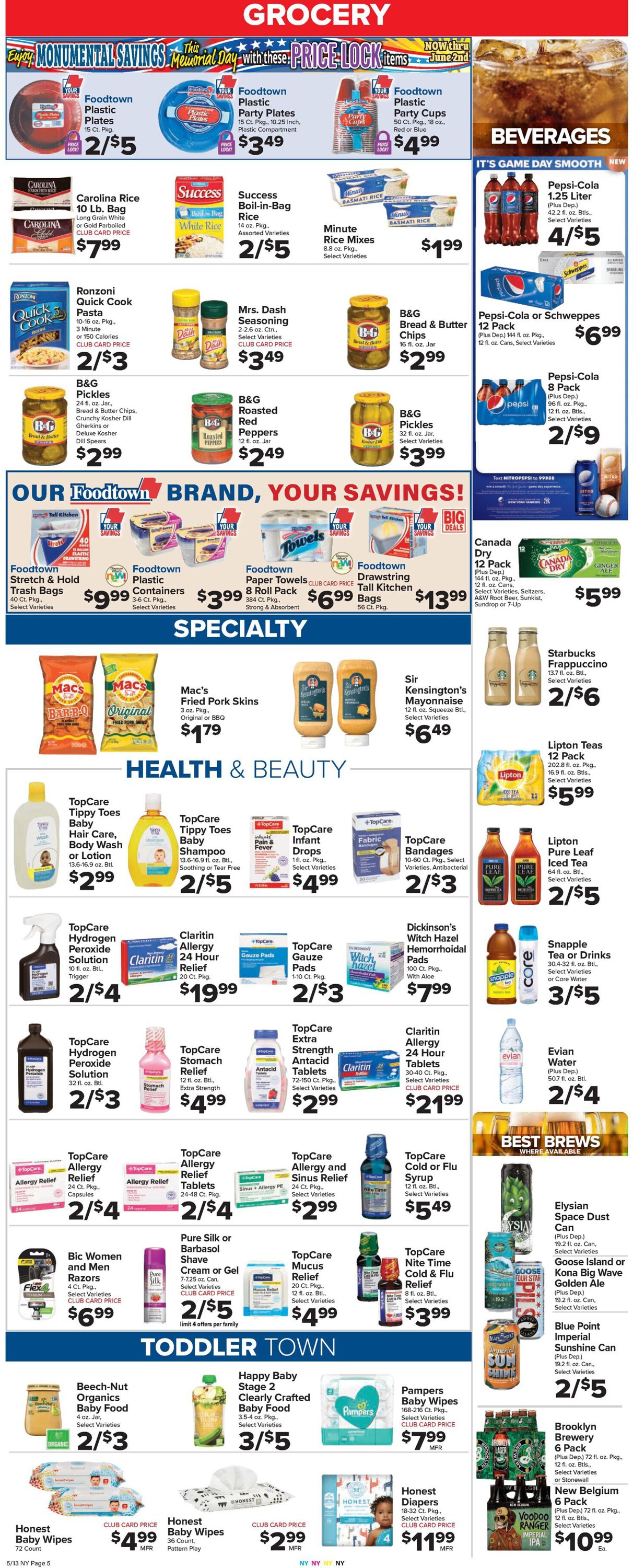 Catalogue Foodtown from 05/13/2022