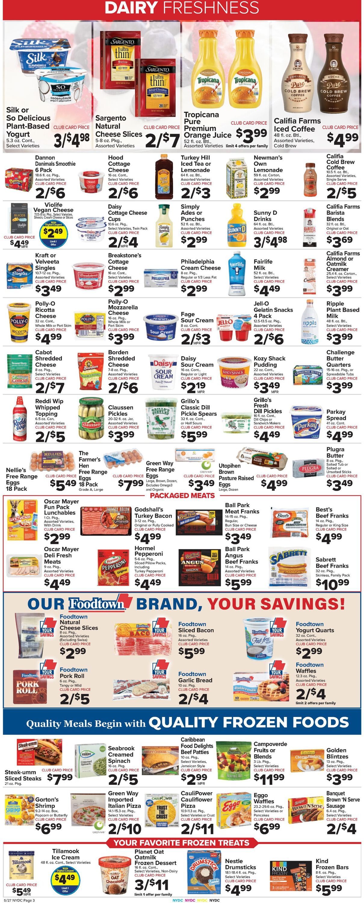 Catalogue Foodtown from 05/27/2022