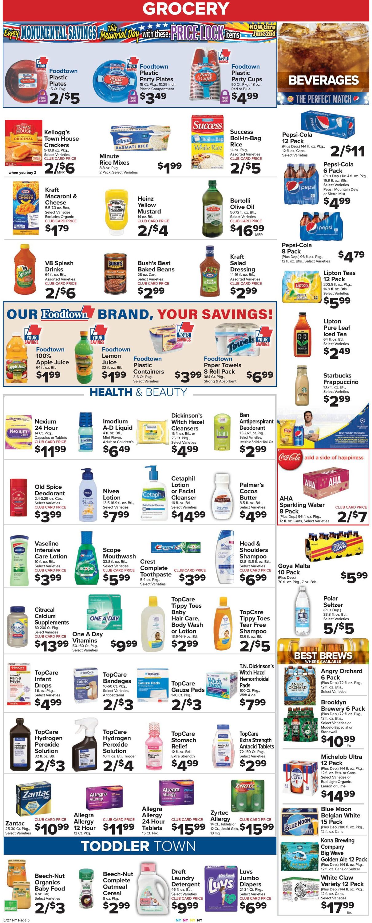 Catalogue Foodtown from 05/27/2022