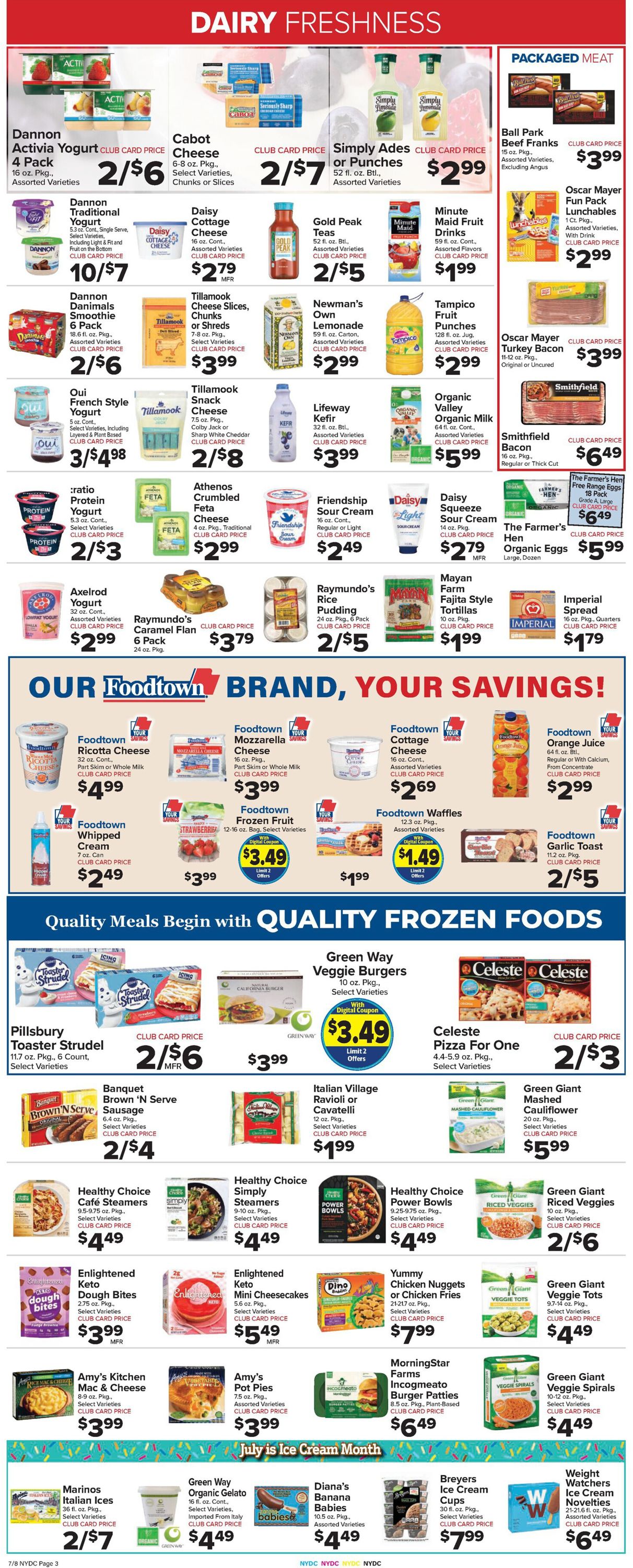 Catalogue Foodtown from 07/08/2022
