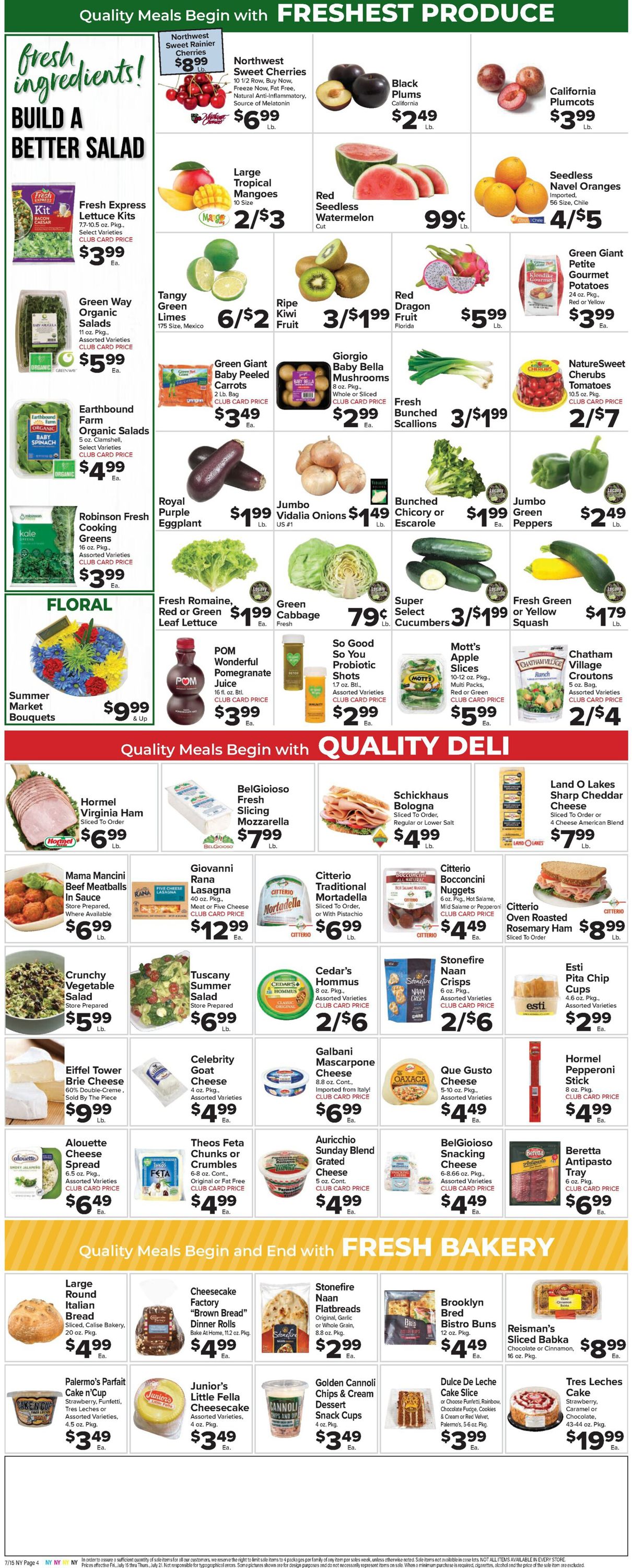 Catalogue Foodtown from 07/15/2022