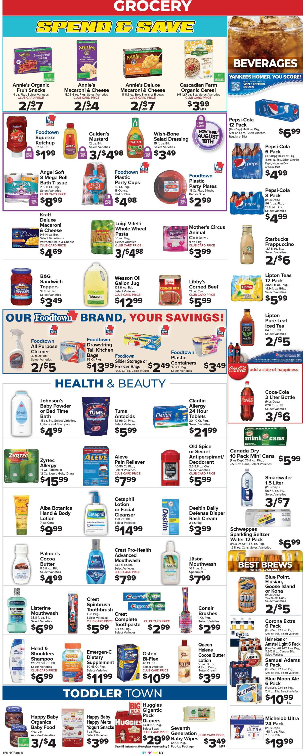 Catalogue Foodtown from 08/05/2022