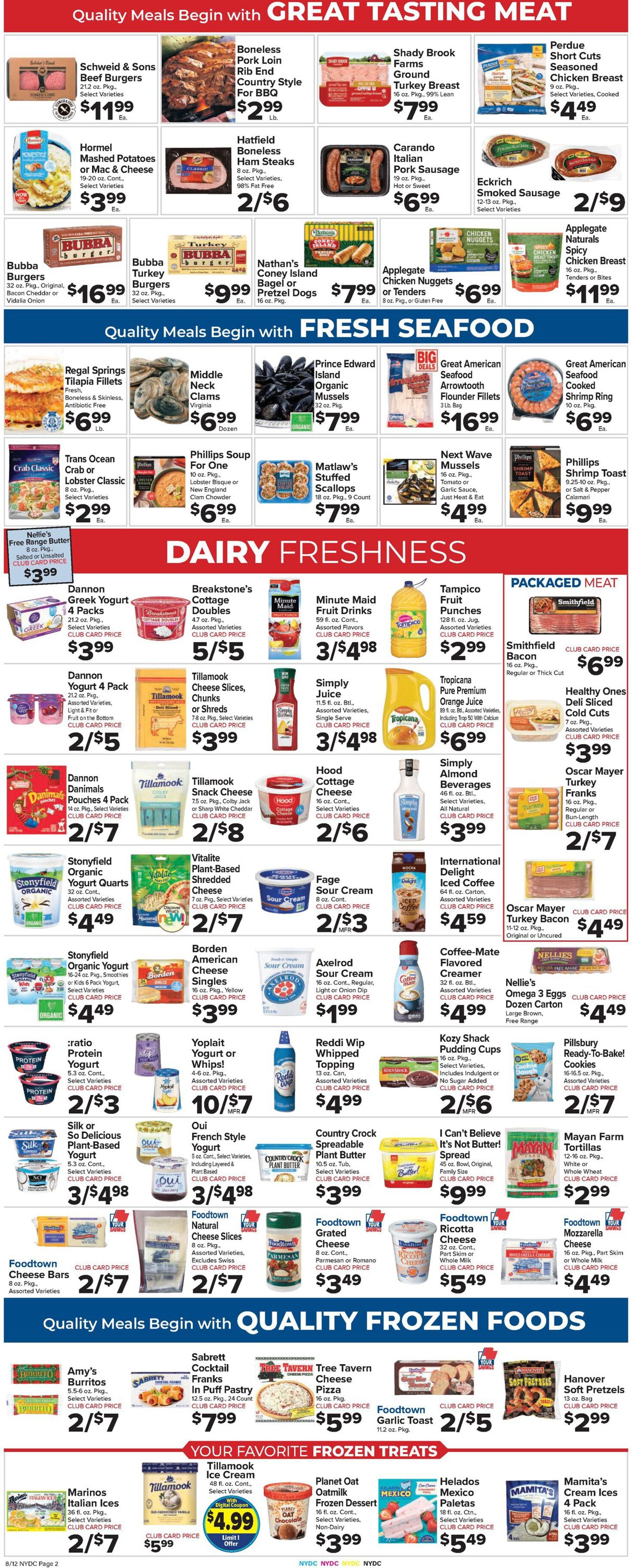 Catalogue Foodtown from 08/12/2022