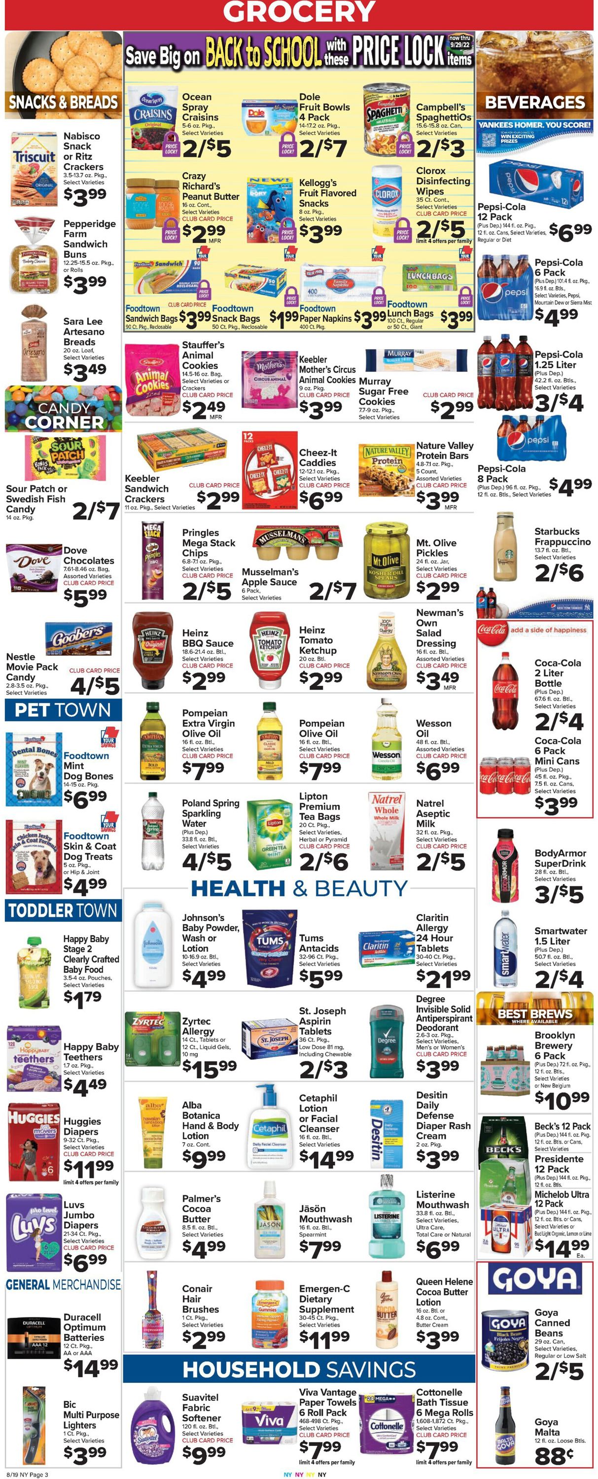 Catalogue Foodtown from 08/19/2022