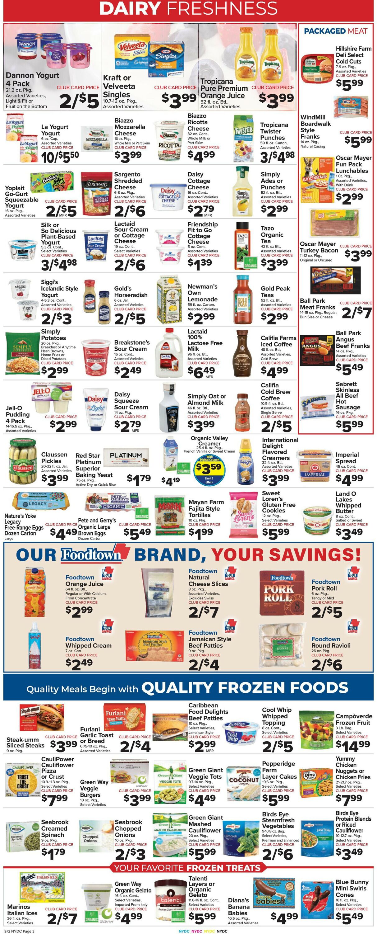 Catalogue Foodtown from 09/02/2022