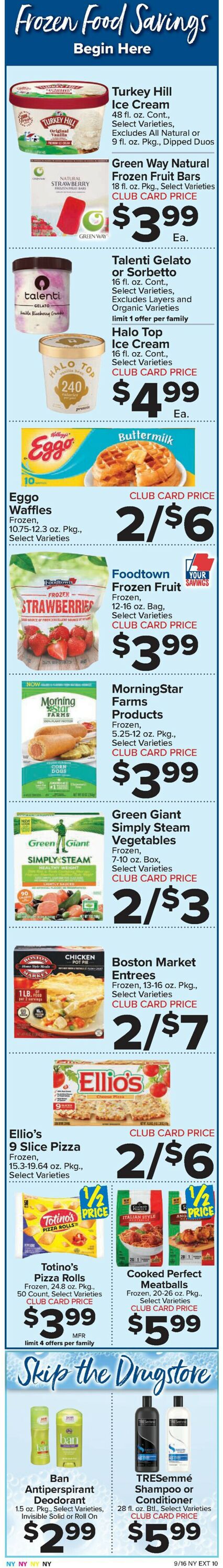 Catalogue Foodtown from 09/16/2022