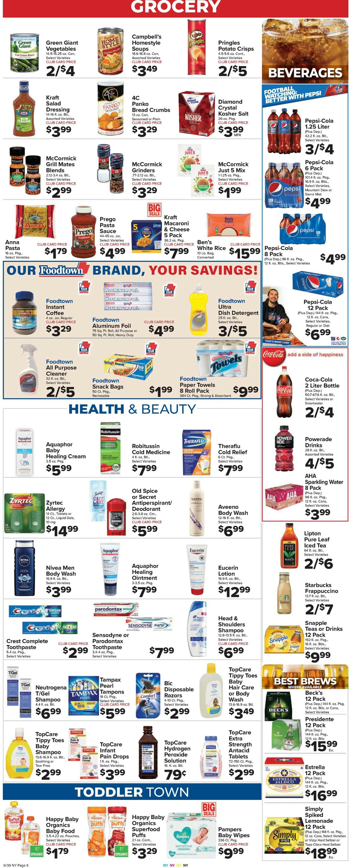 Catalogue Foodtown from 09/30/2022