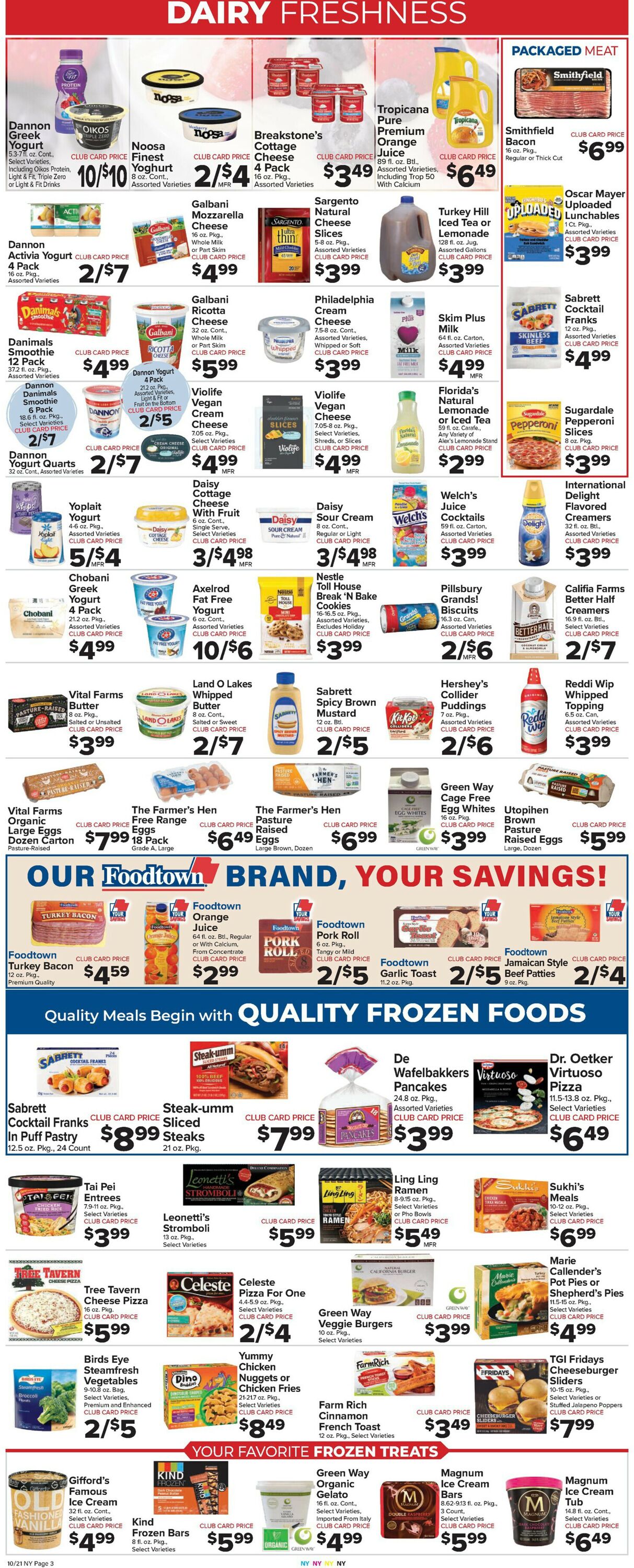 Catalogue Foodtown from 10/21/2022