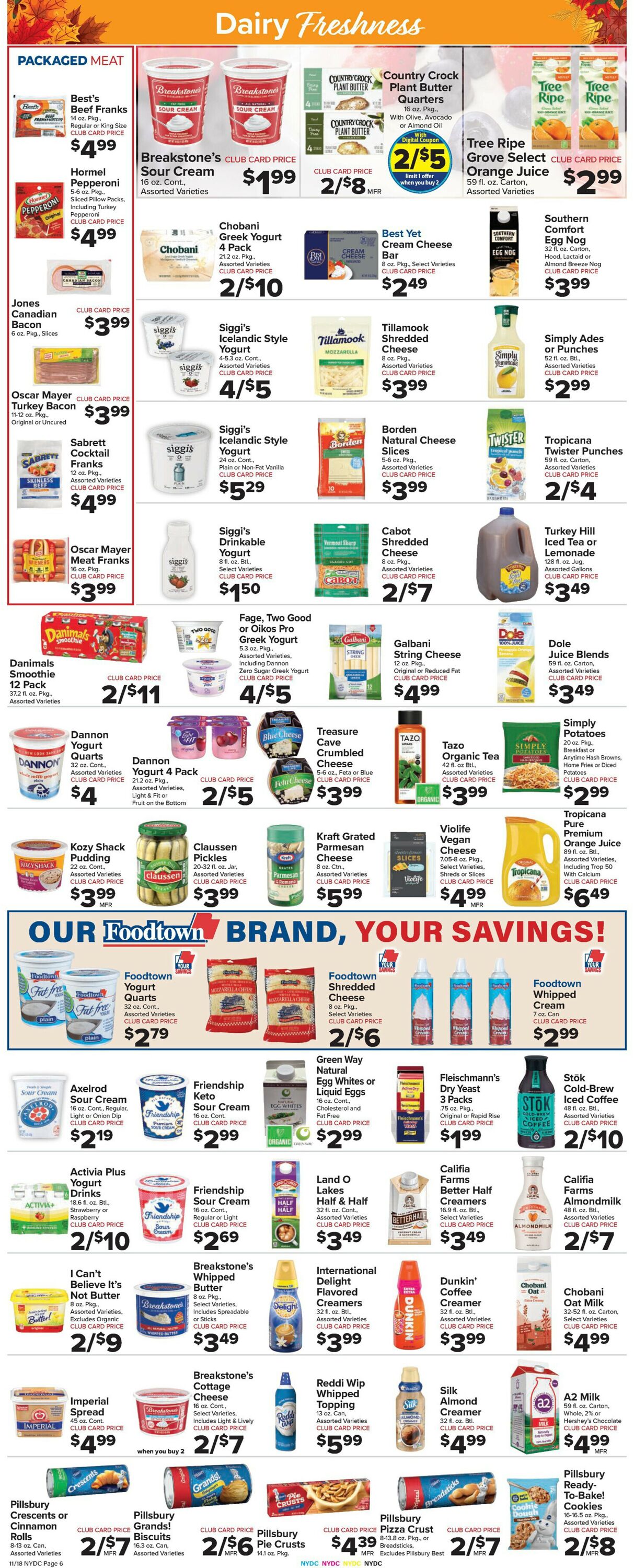 Catalogue Foodtown from 11/18/2022