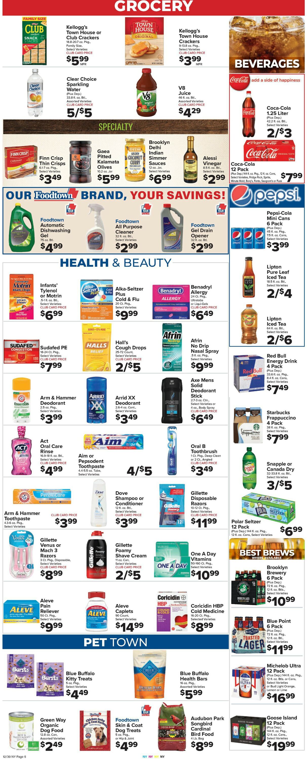 Catalogue Foodtown from 12/30/2022