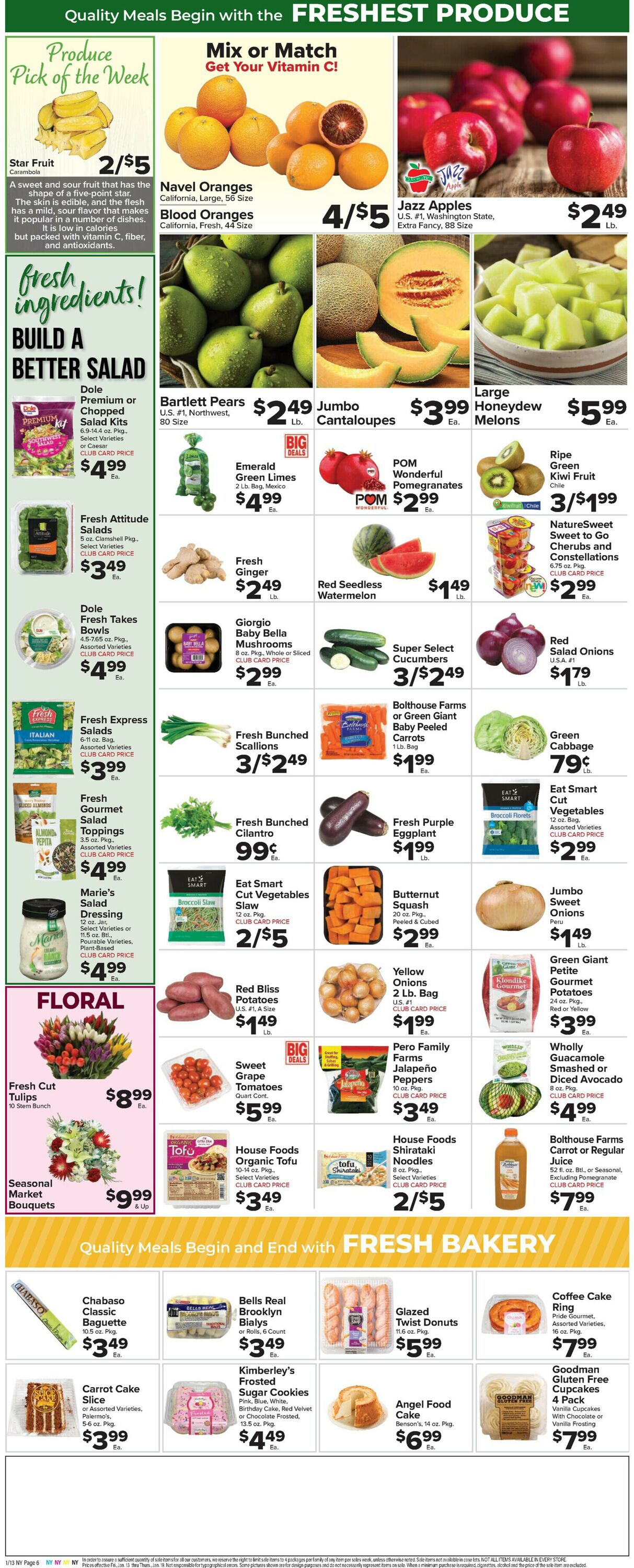 Catalogue Foodtown from 01/13/2023