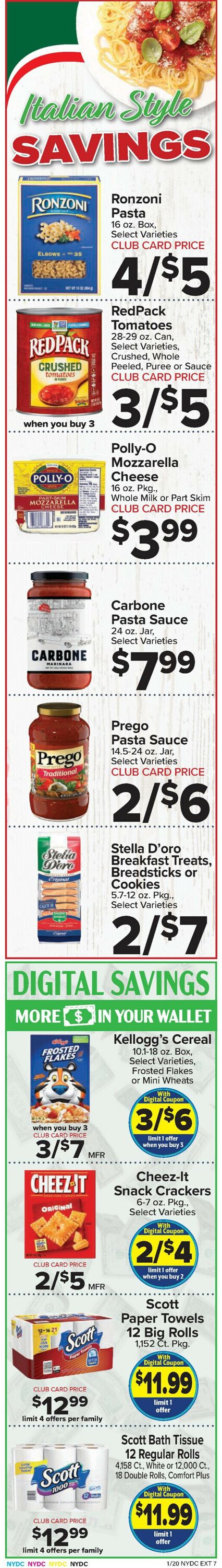 Catalogue Foodtown from 01/20/2023