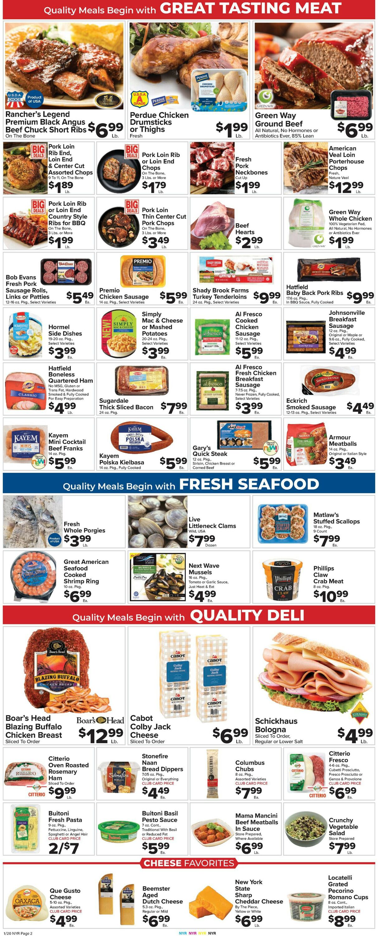 Catalogue Foodtown from 01/20/2023