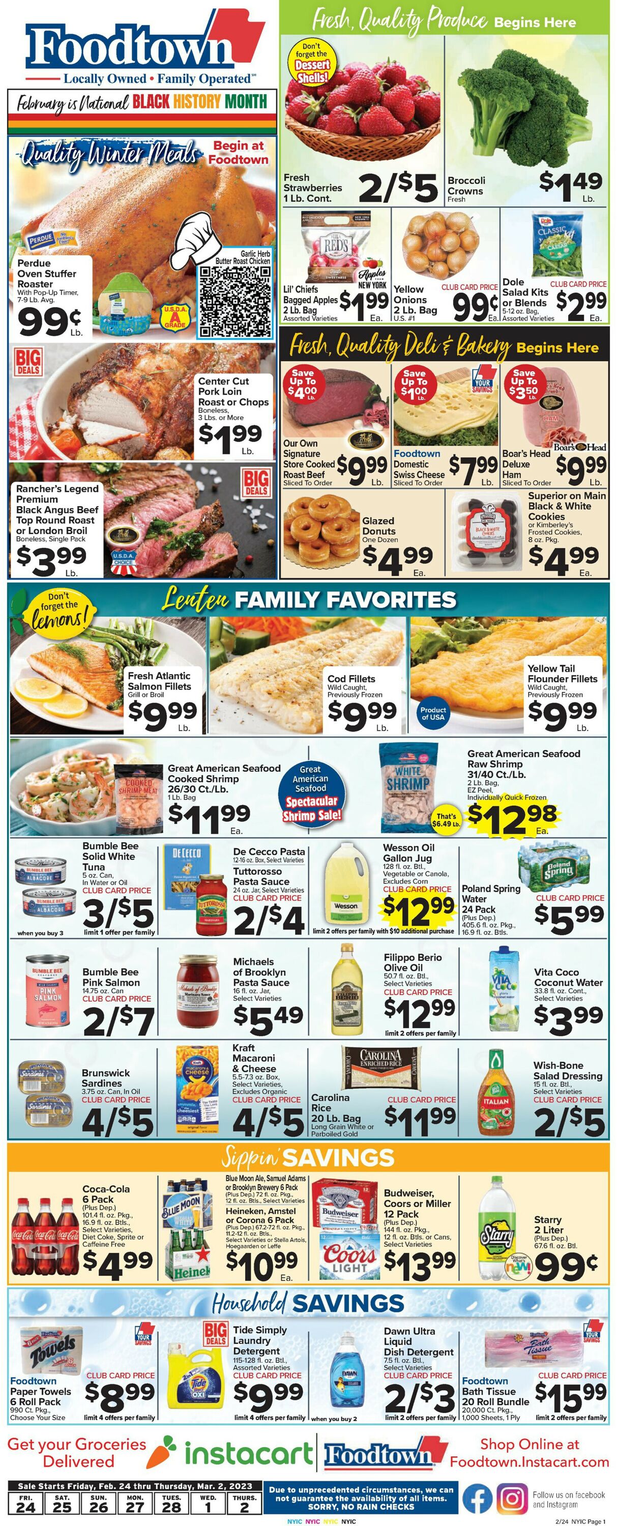 Catalogue Foodtown from 02/24/2023