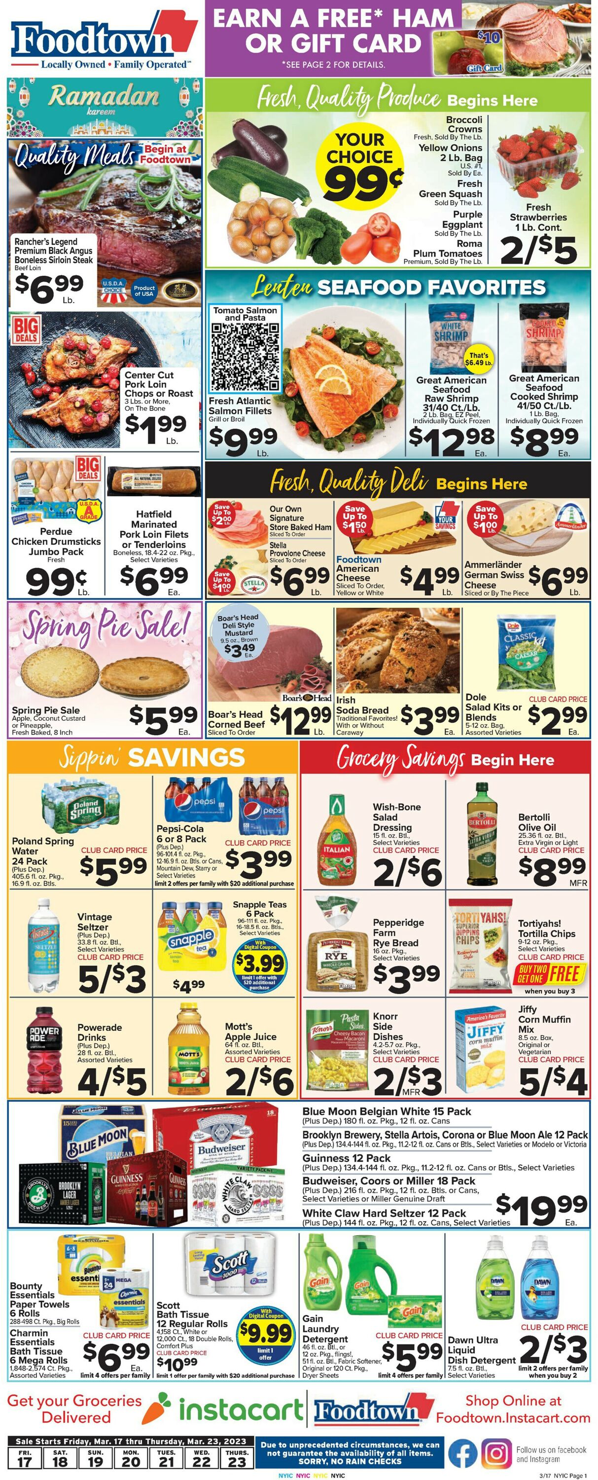 Catalogue Foodtown from 03/17/2023