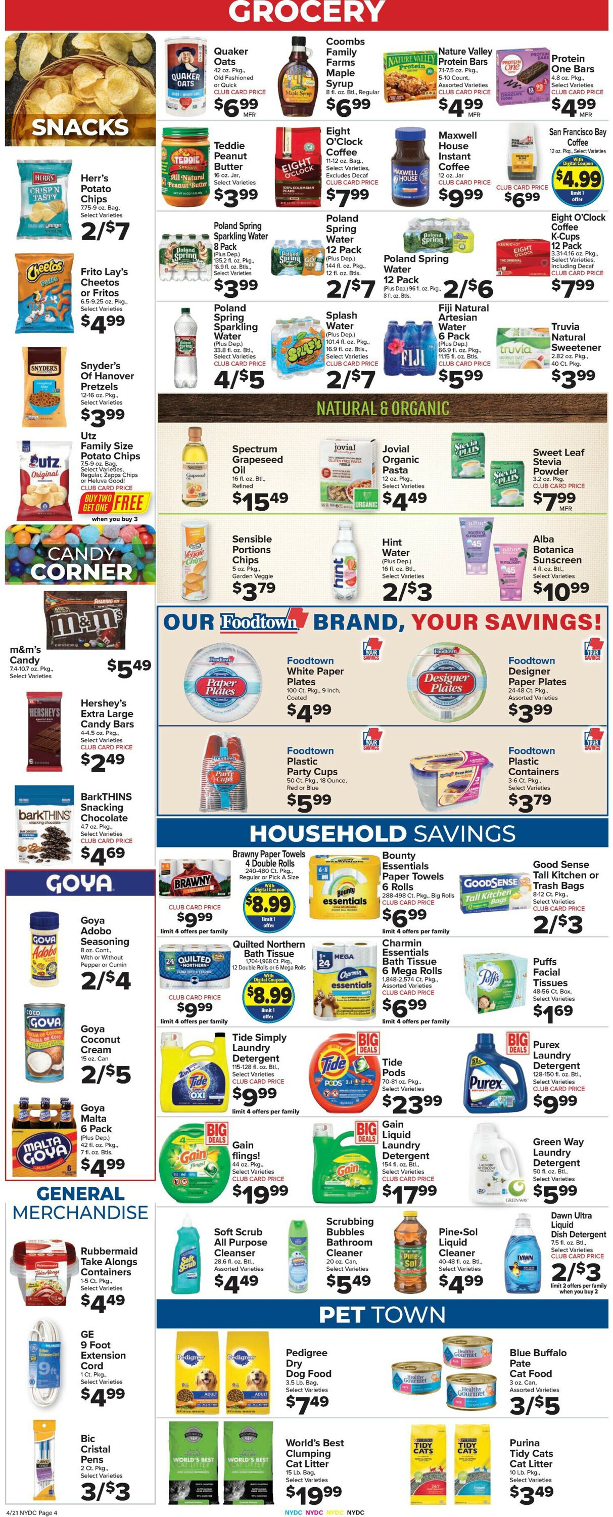 Catalogue Foodtown from 04/21/2023