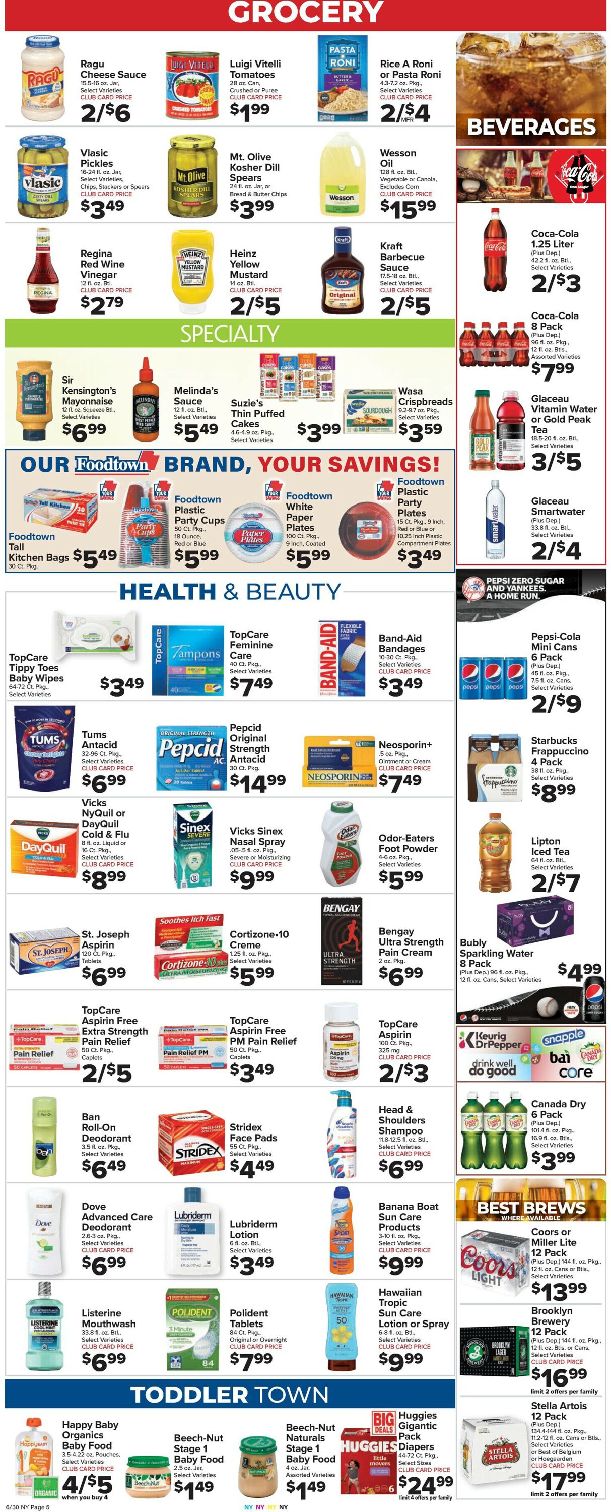 Catalogue Foodtown from 06/30/2023