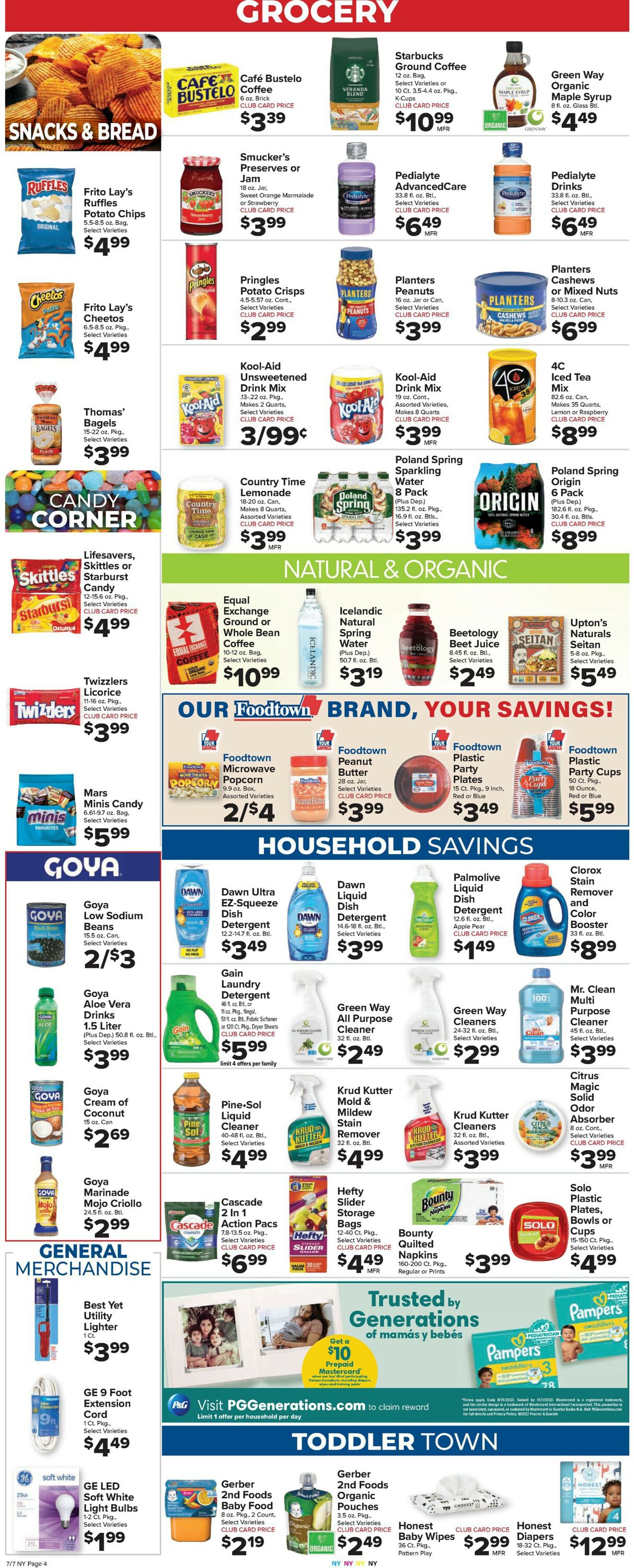 Catalogue Foodtown from 07/07/2023