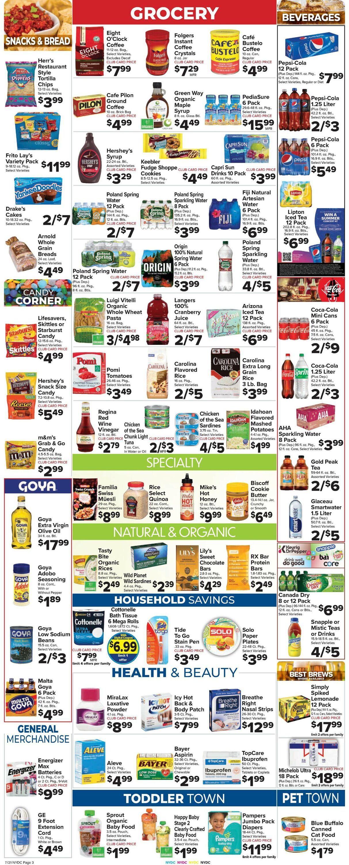 Catalogue Foodtown from 07/21/2023