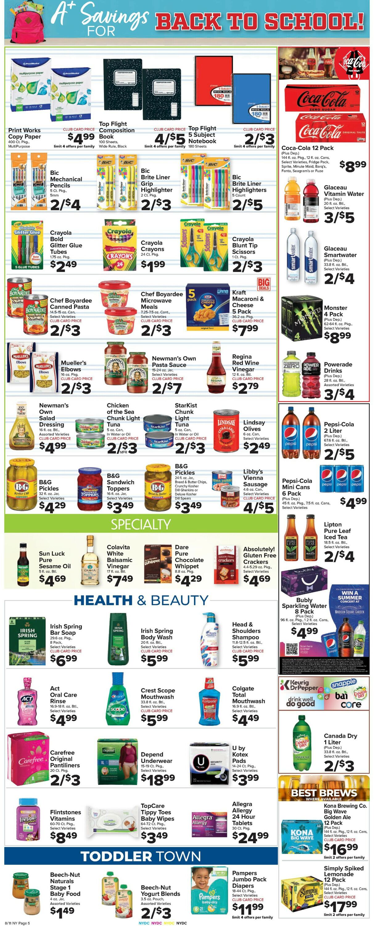 Catalogue Foodtown from 08/11/2023