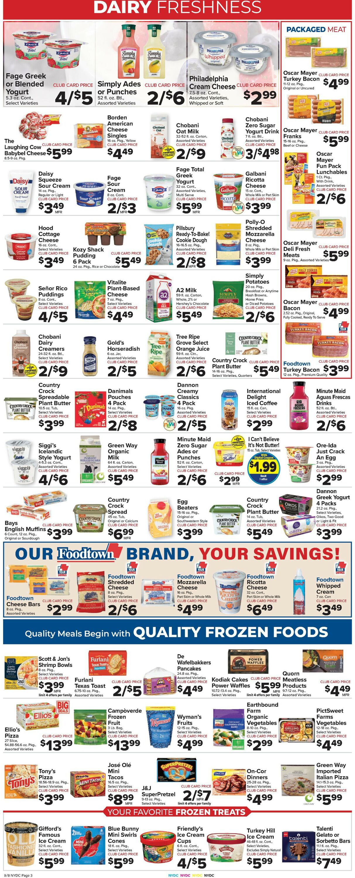 Catalogue Foodtown from 09/08/2023