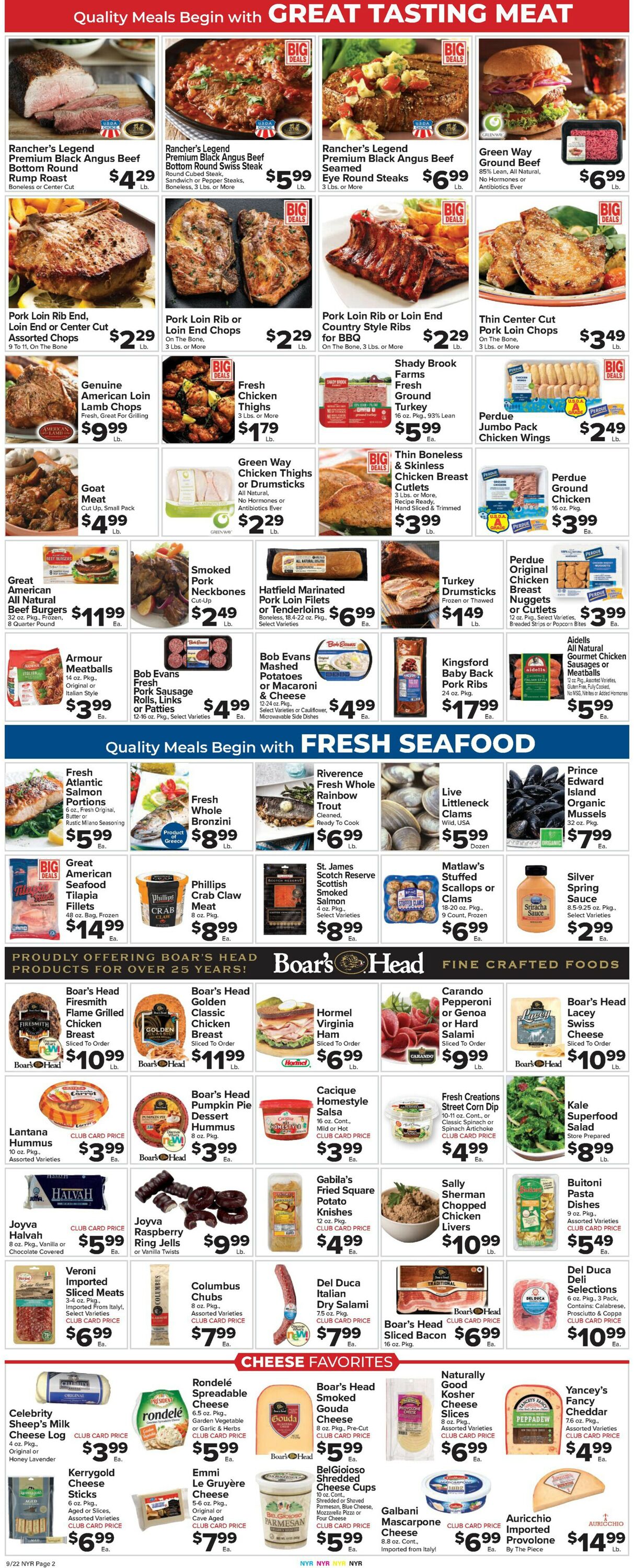 Catalogue Foodtown from 09/22/2023