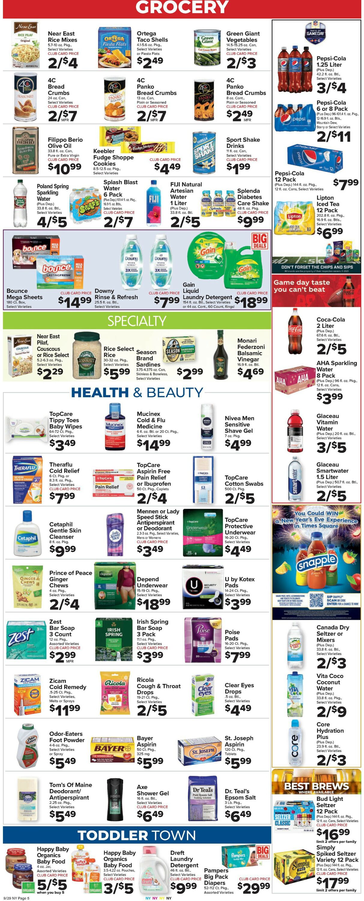 Catalogue Foodtown from 09/29/2023