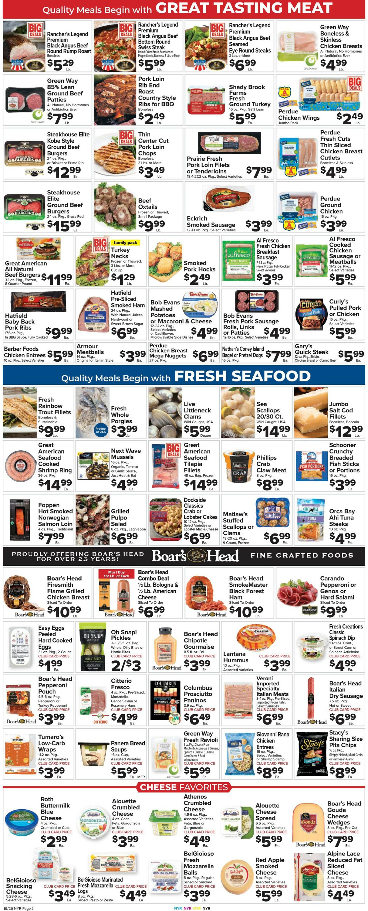 Catalogue Foodtown from 10/20/2023