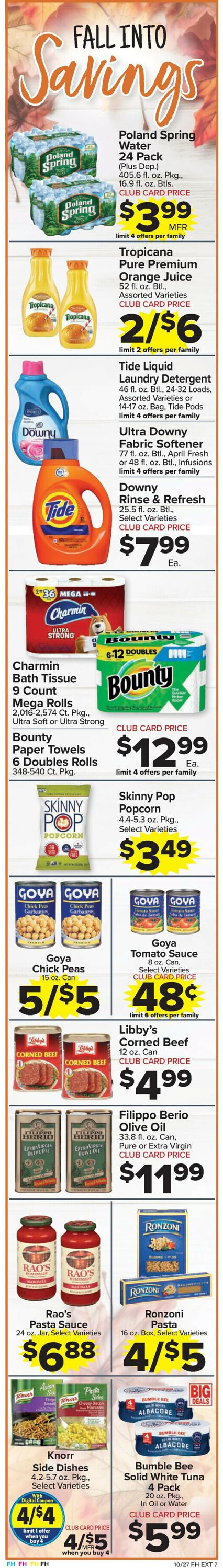 Catalogue Foodtown from 10/27/2023