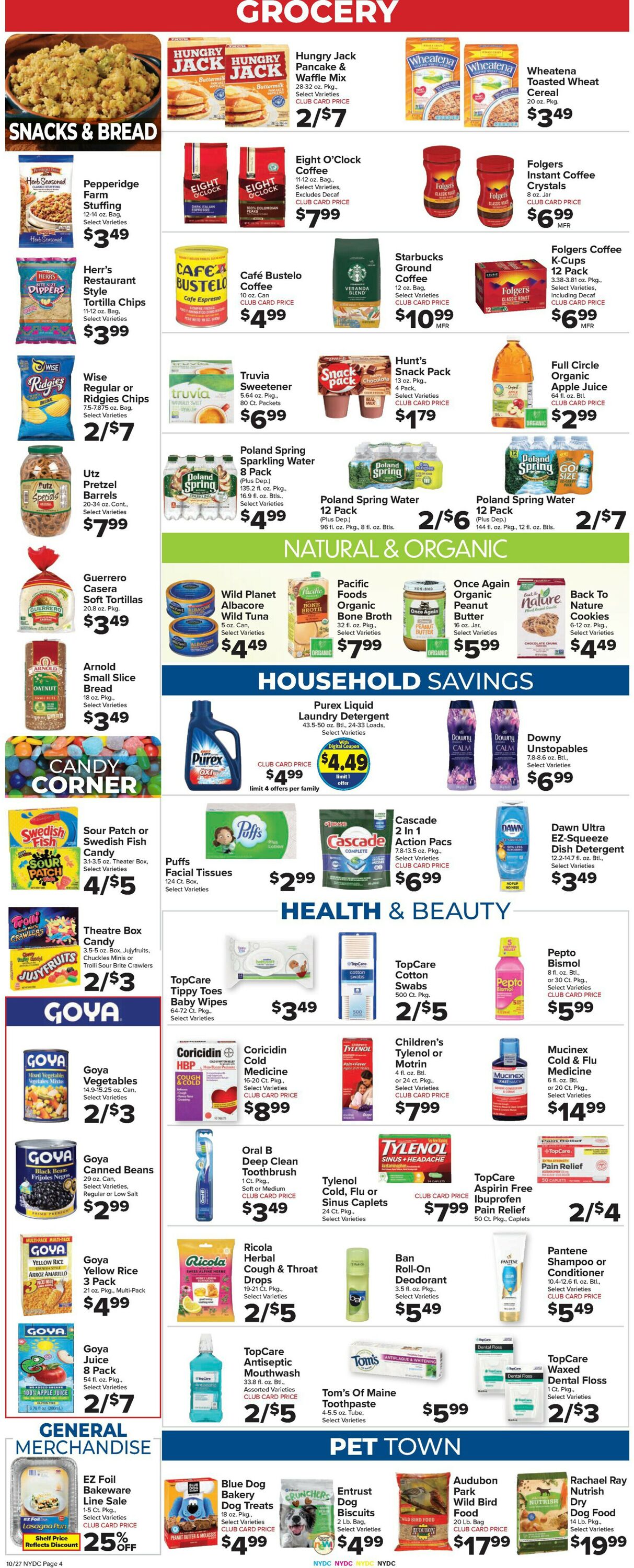 Catalogue Foodtown from 10/27/2023