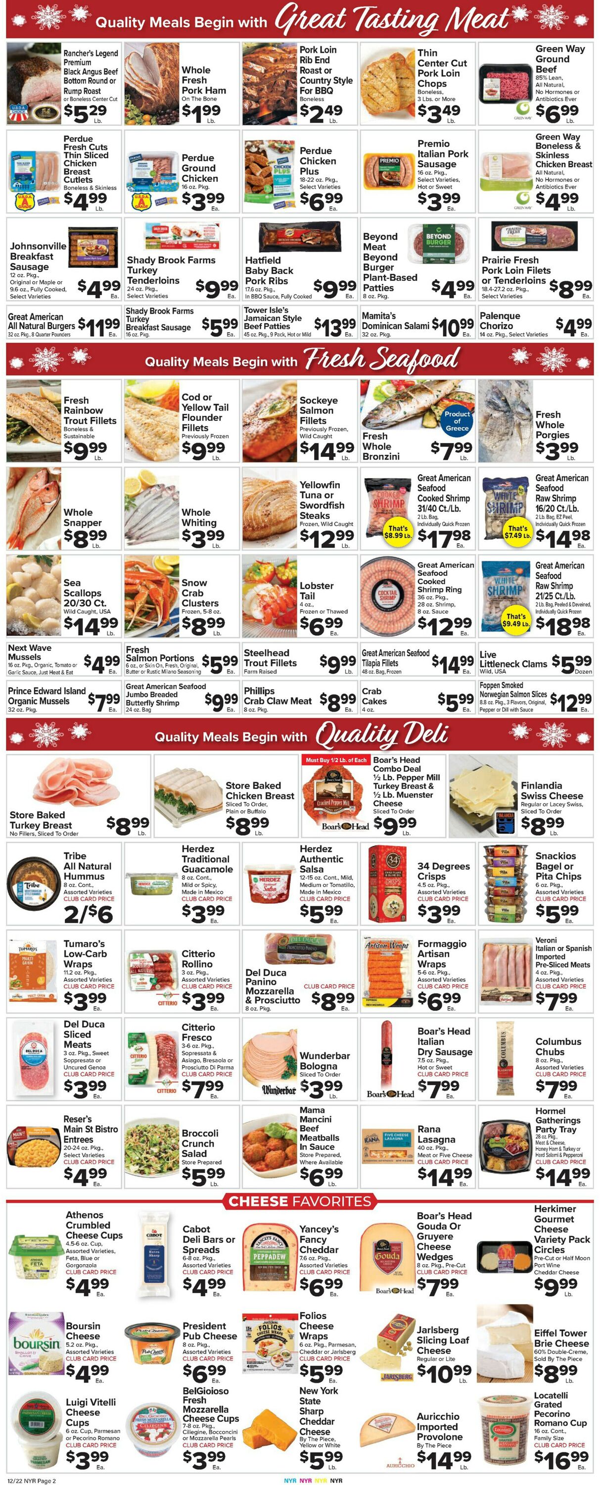 Catalogue Foodtown from 12/22/2023