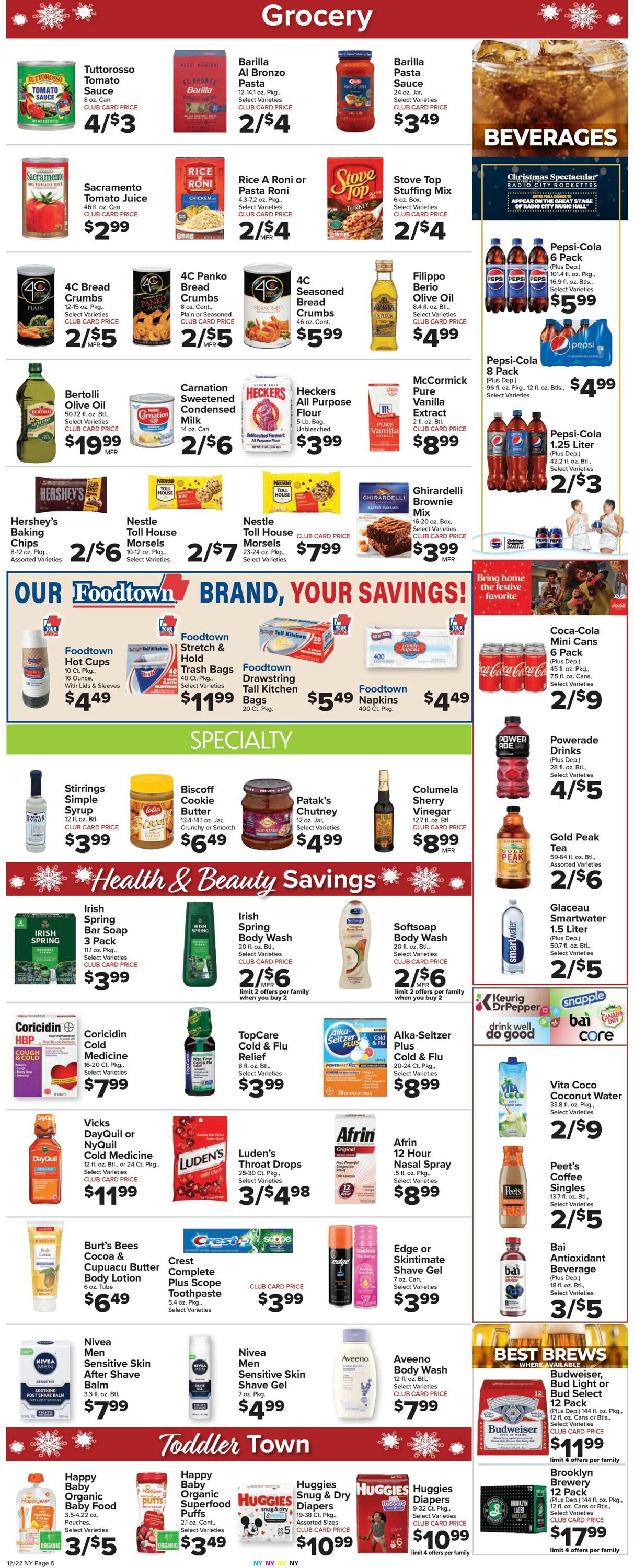 Catalogue Foodtown from 12/22/2023