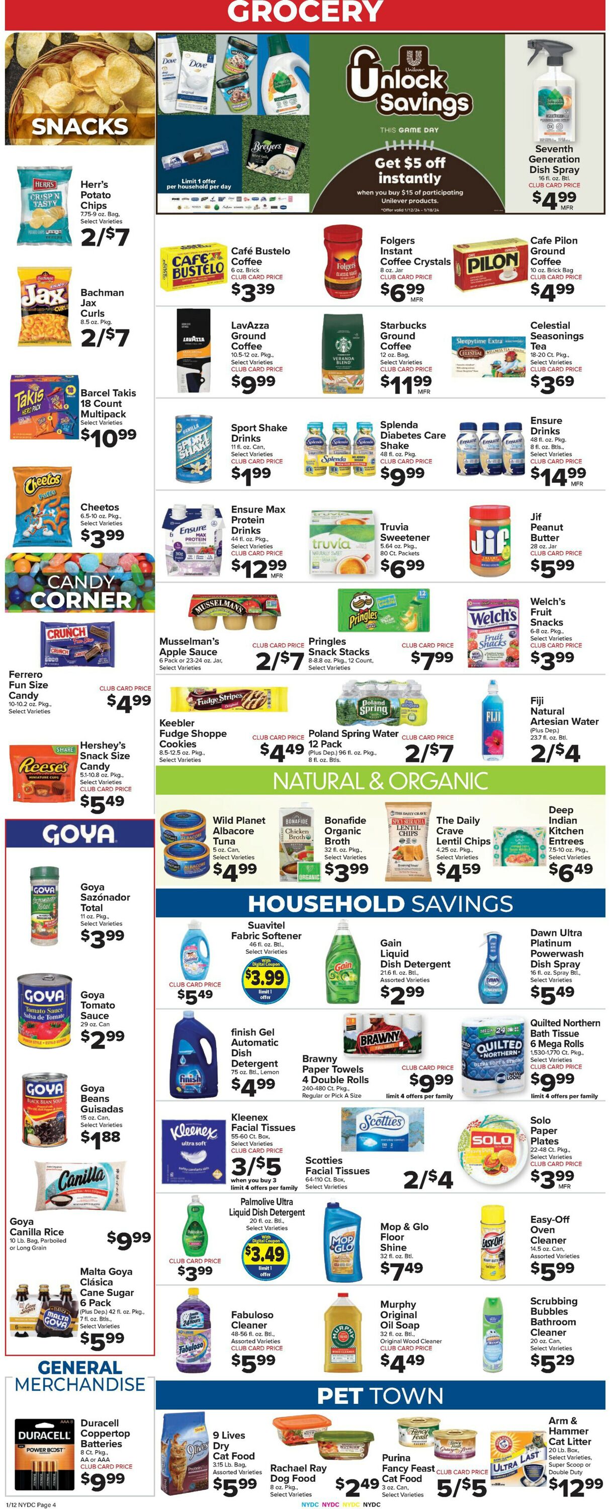 Catalogue Foodtown from 01/12/2024