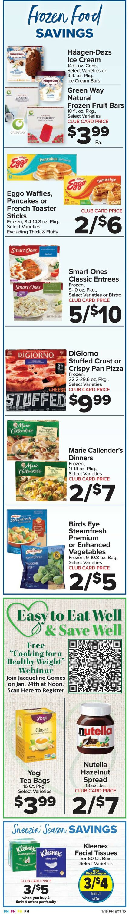 Catalogue Foodtown from 01/19/2024