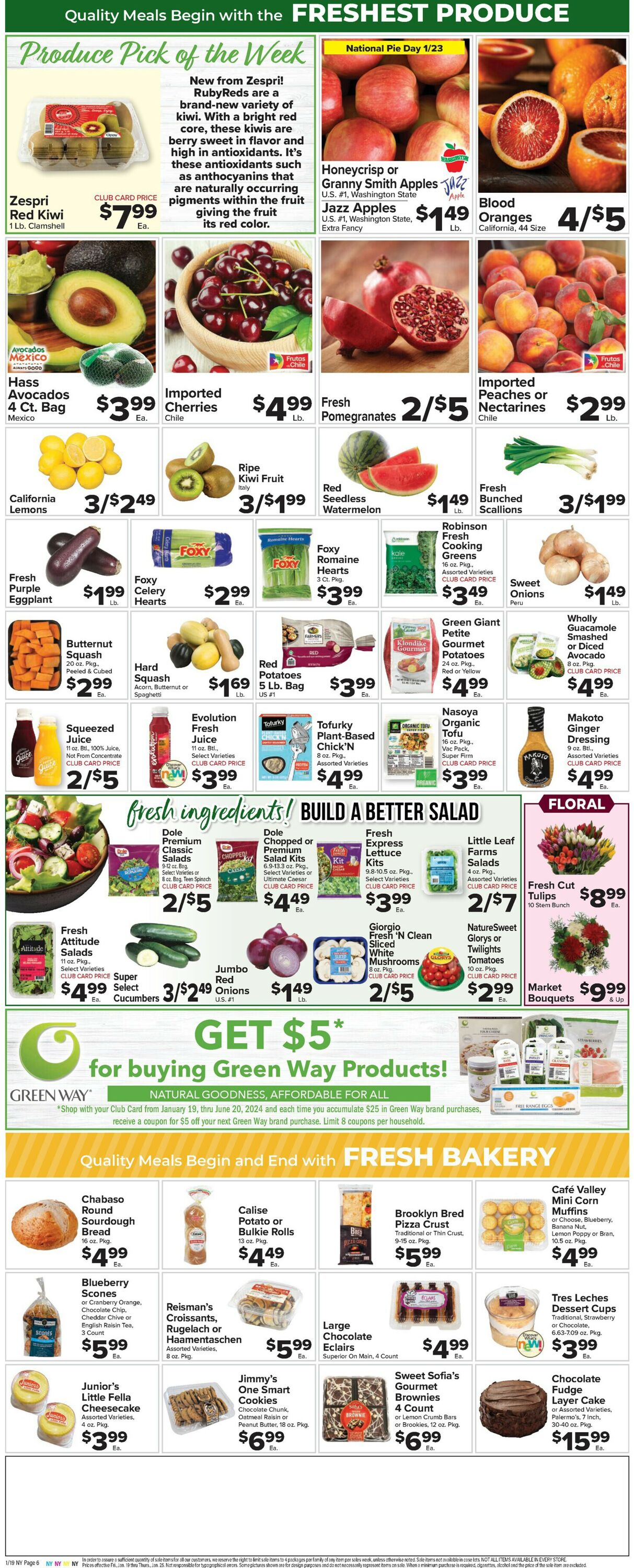 Catalogue Foodtown from 01/19/2024
