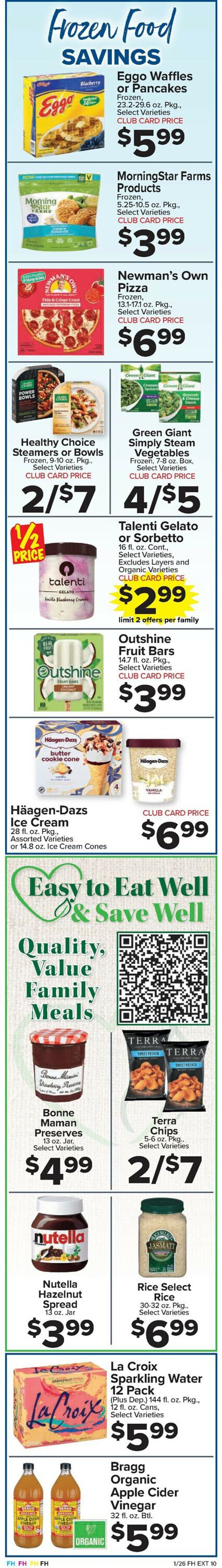 Catalogue Foodtown from 01/26/2024
