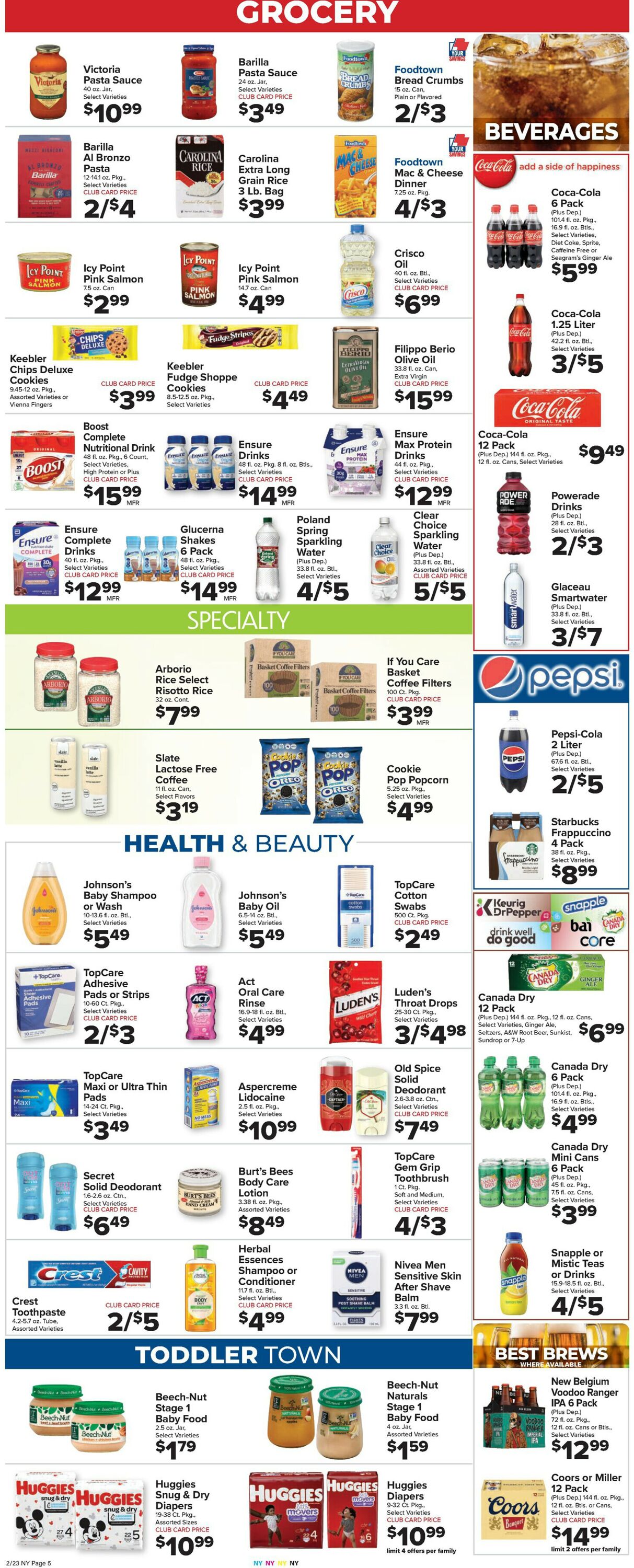Catalogue Foodtown from 02/23/2024