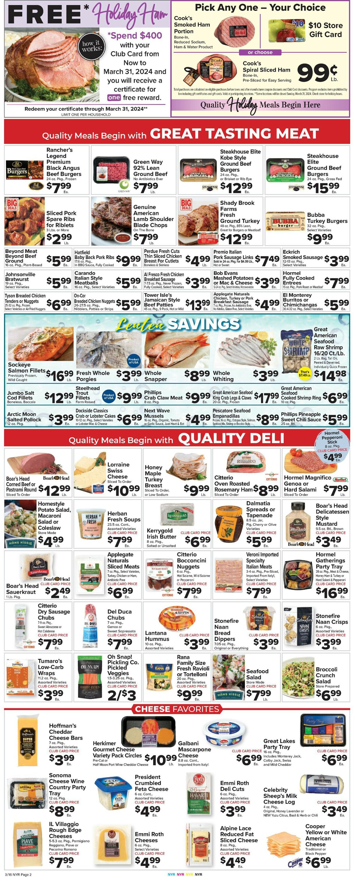 Catalogue Foodtown from 03/15/2024