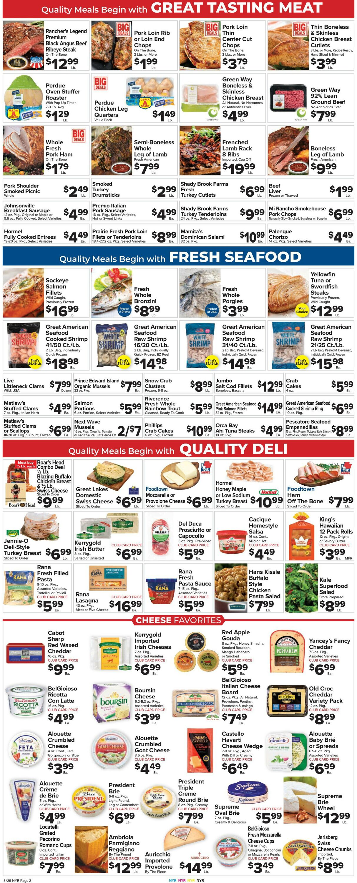 Catalogue Foodtown from 03/29/2024