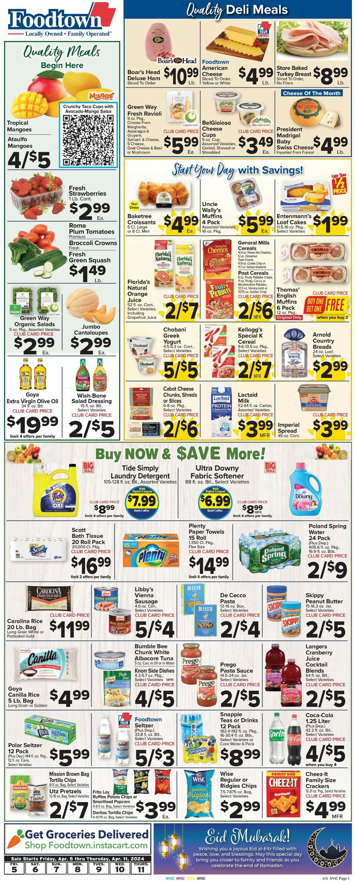 Catalogue Foodtown from 04/05/2024