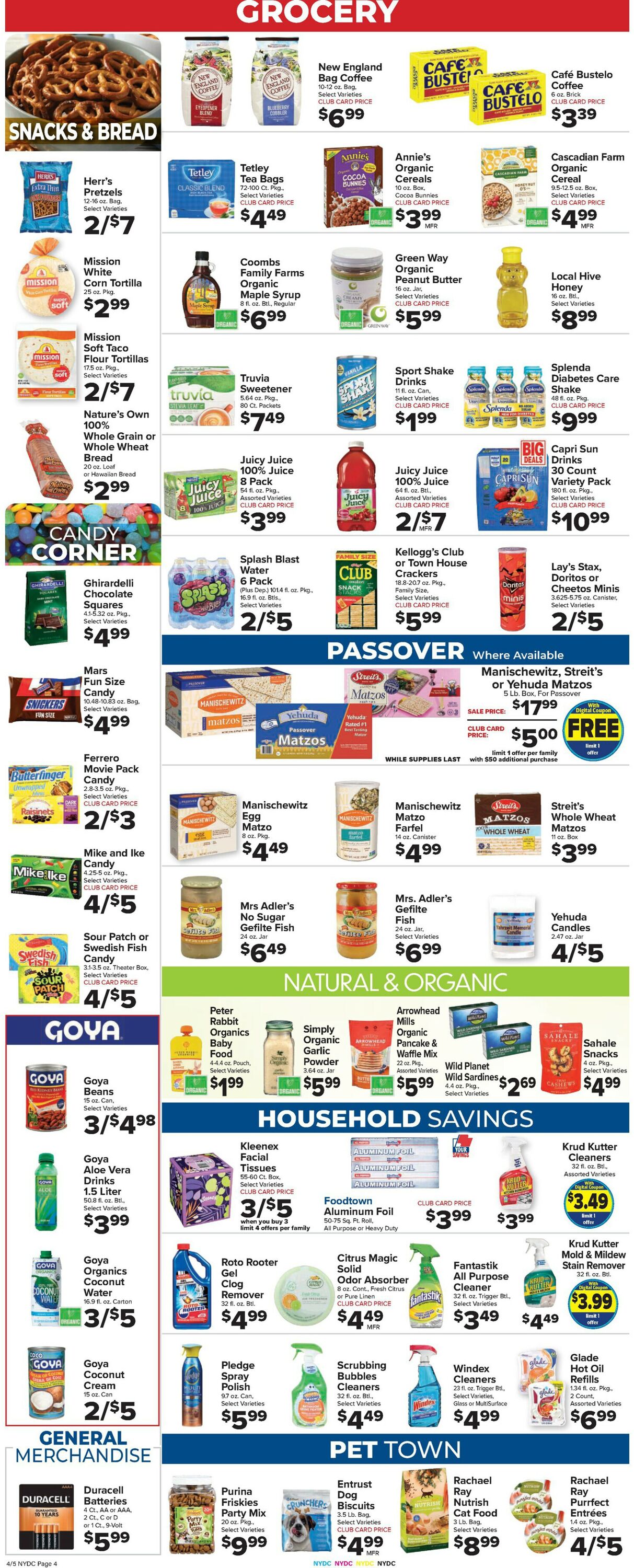 Catalogue Foodtown from 04/05/2024