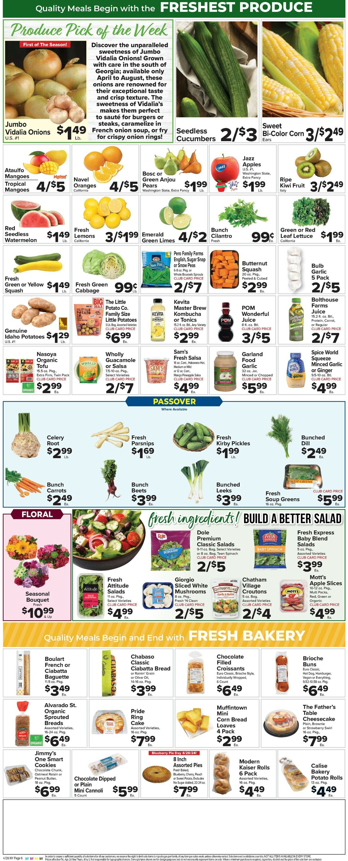 Catalogue Foodtown from 04/26/2024