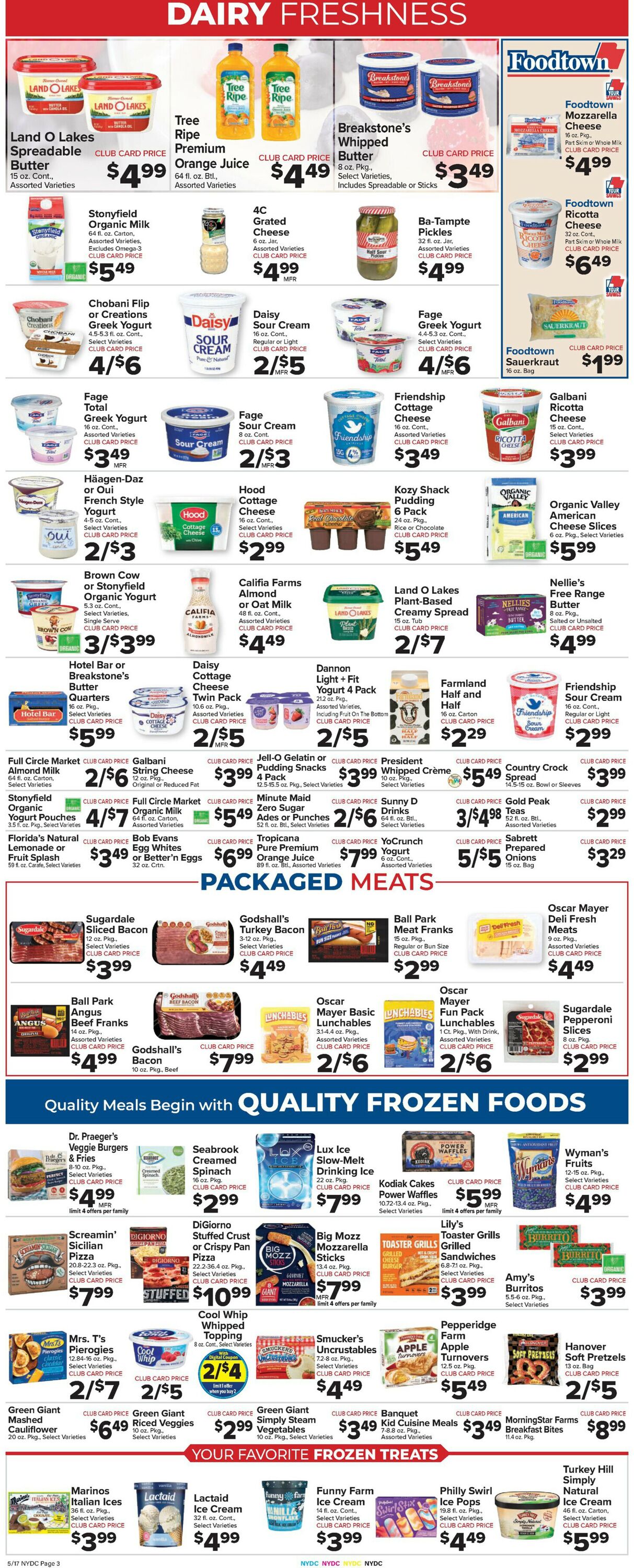 Catalogue Foodtown from 05/17/2024