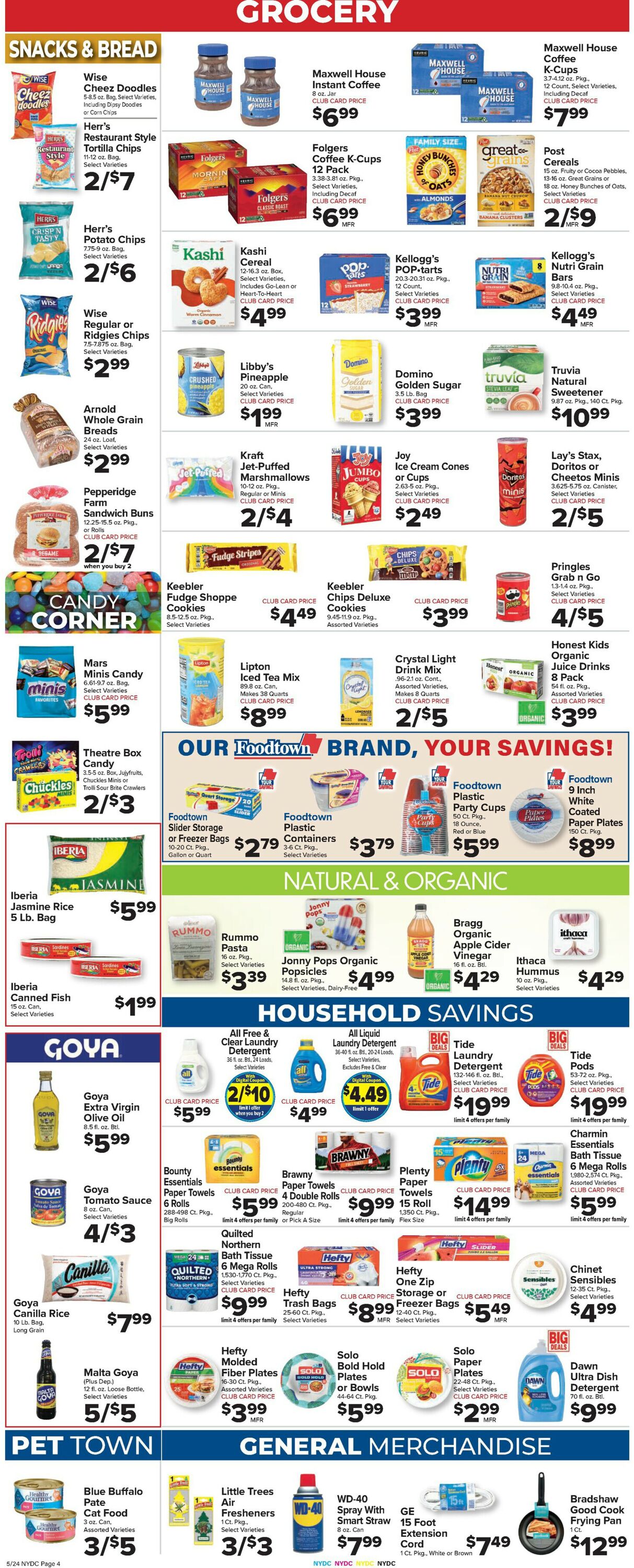 Catalogue Foodtown from 05/24/2024