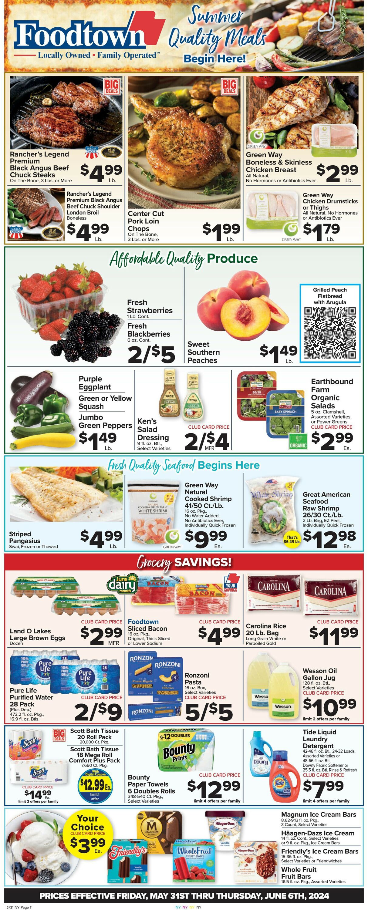 Catalogue Foodtown from 05/31/2024