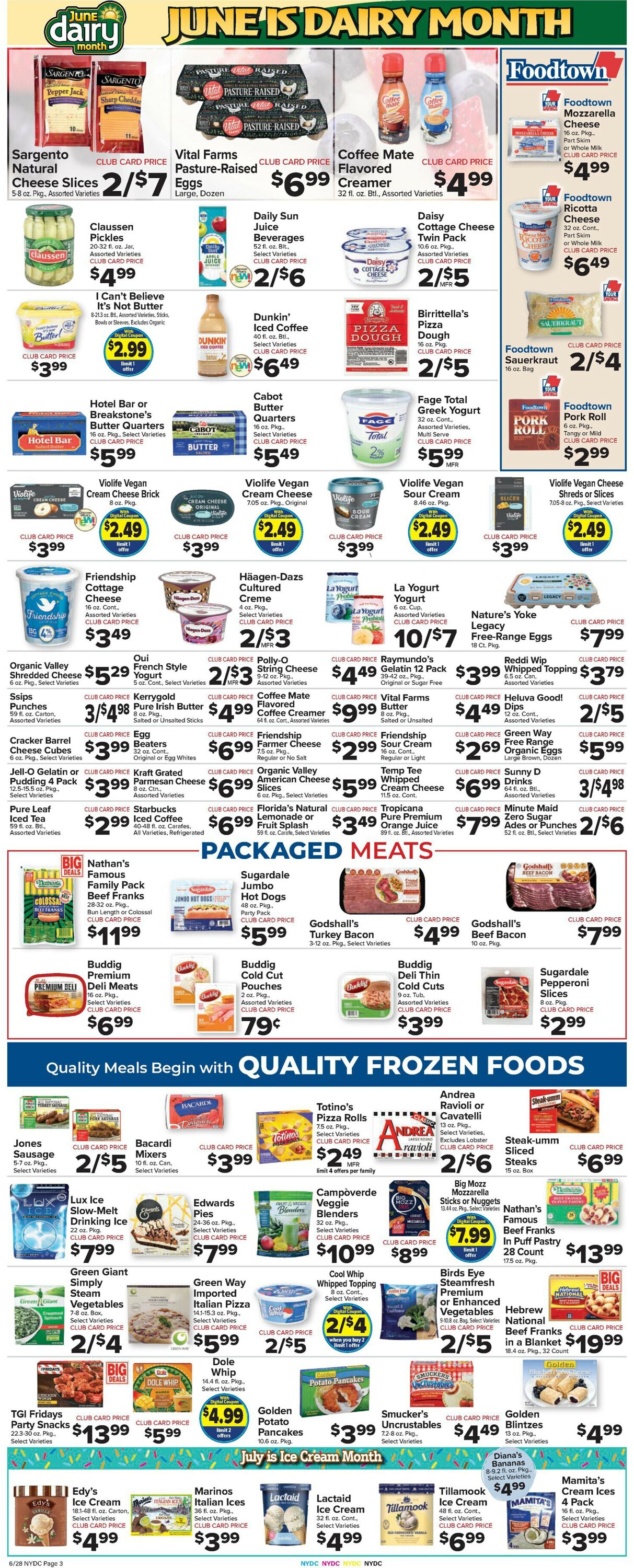 Catalogue Foodtown from 06/28/2024