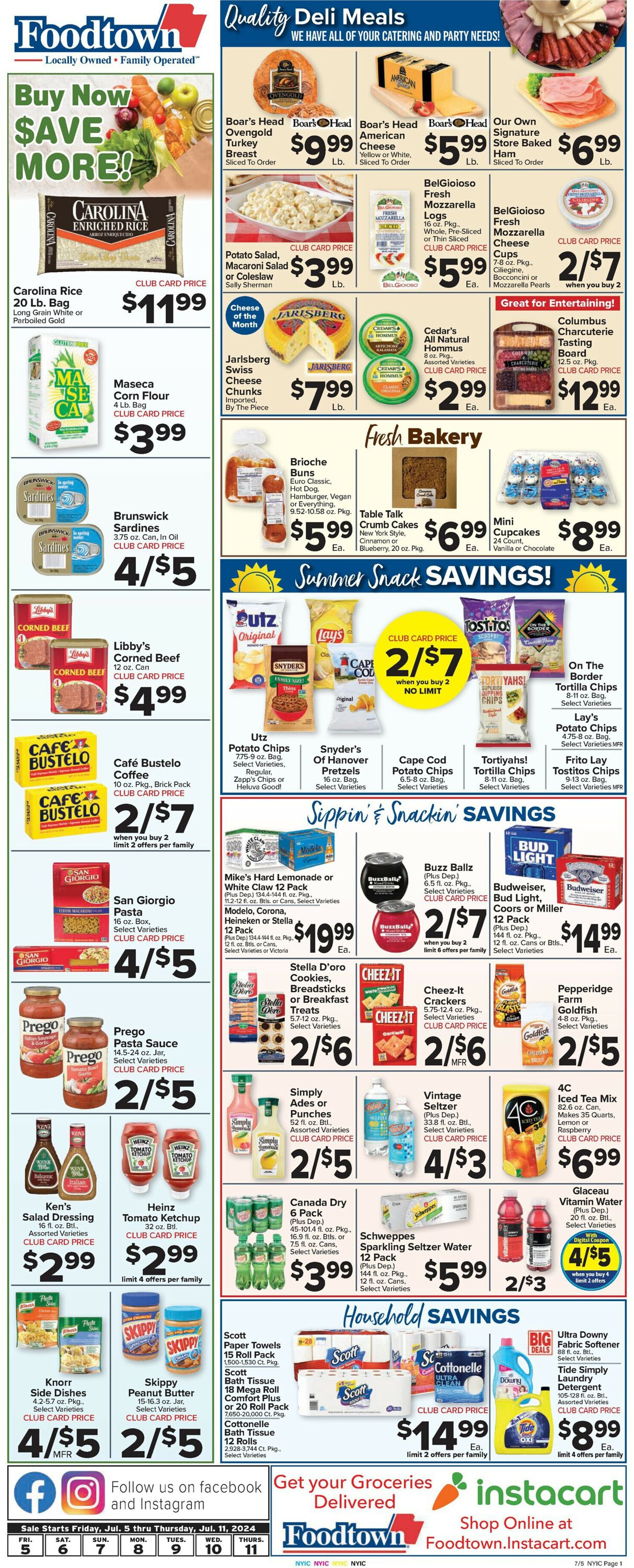 Catalogue Foodtown from 07/05/2024