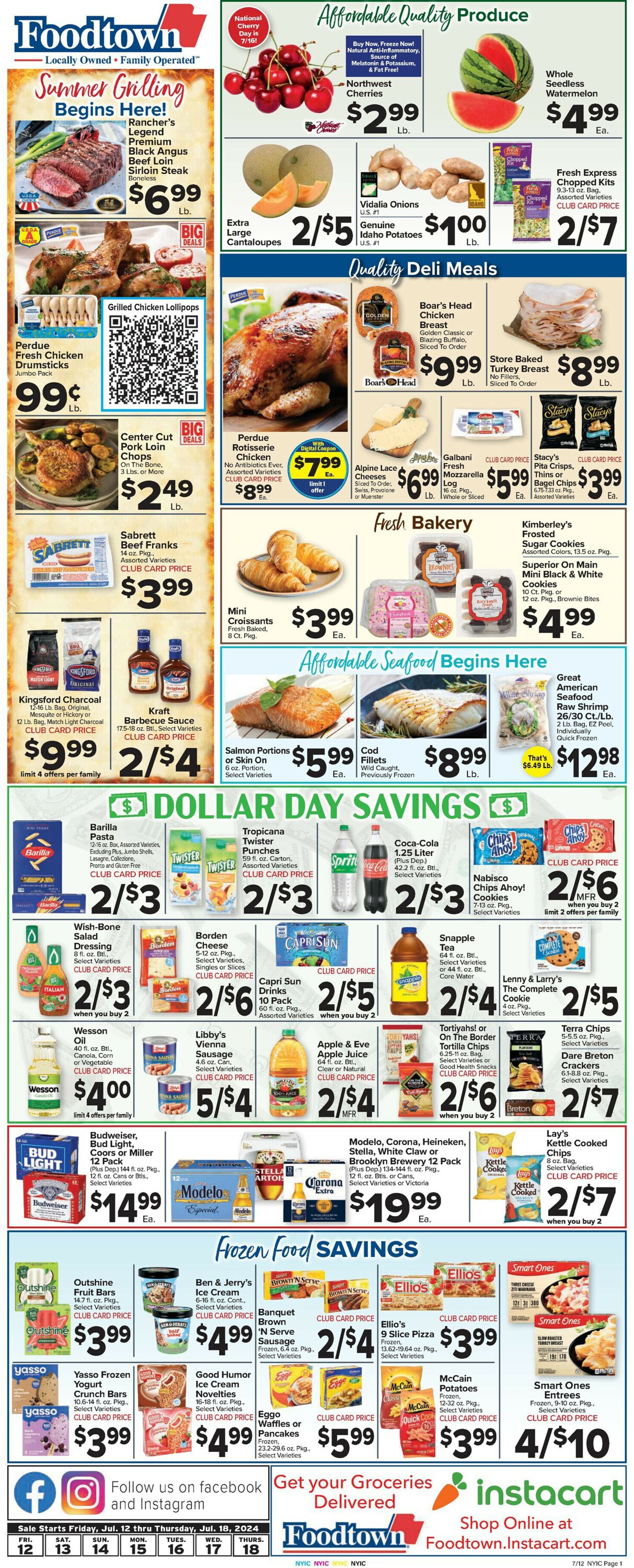 Catalogue Foodtown from 07/12/2024