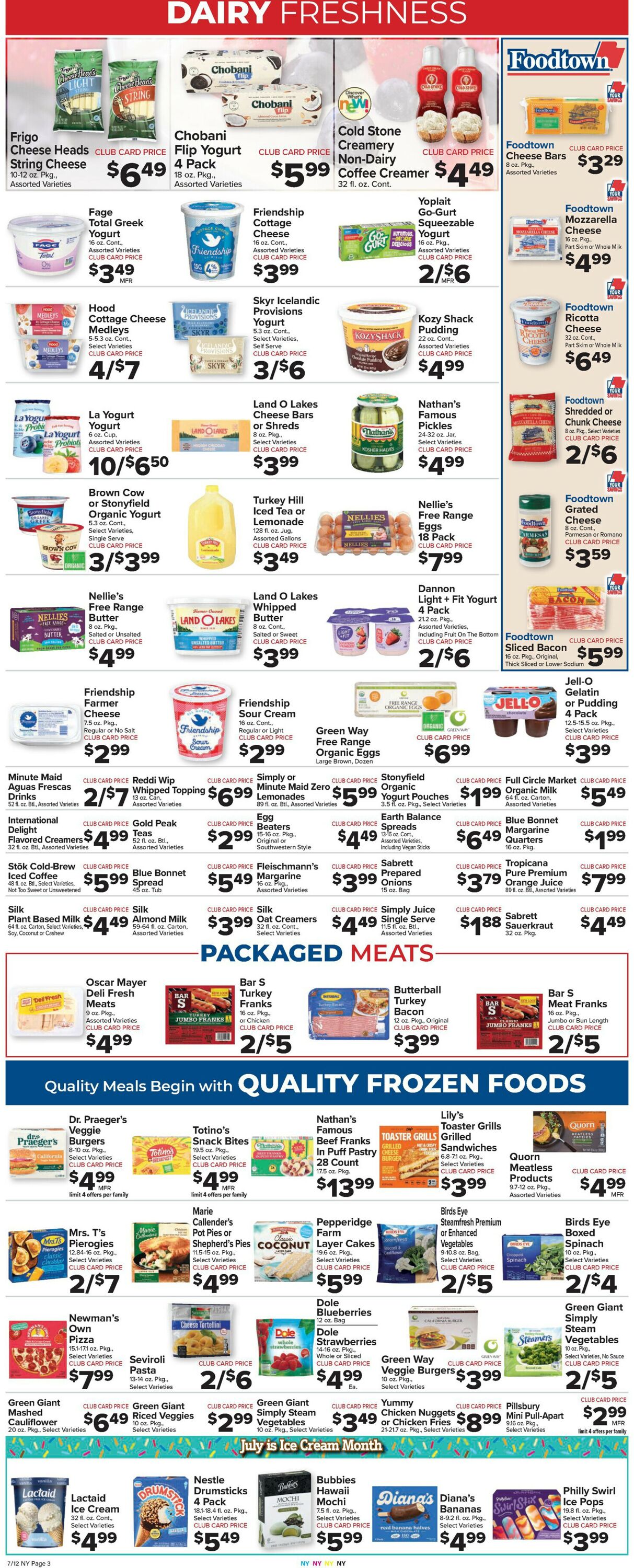 Catalogue Foodtown from 07/12/2024