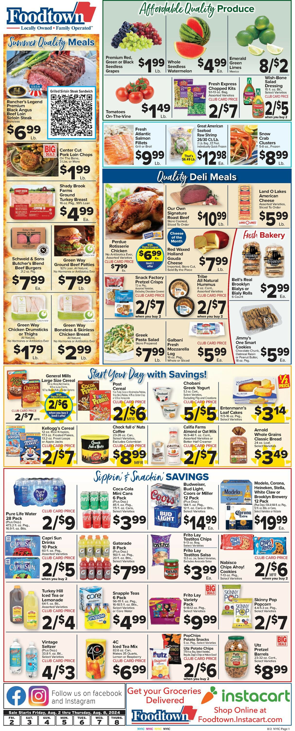 Catalogue Foodtown from 08/02/2024